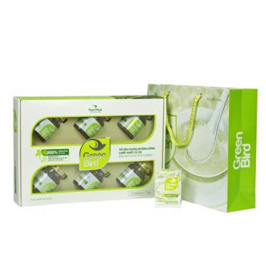 Green bird đường kiêng củ cải - set 6