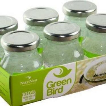 Green bird đường phèn - khay